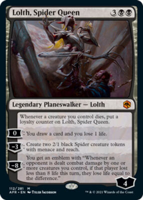 Lolth, Spider Queen, Adventures in the Forgotten Realms