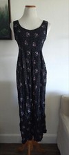 Vintage 90's All That Jazz Women's Sleeveless Floral Wide Leg Romper Jumper