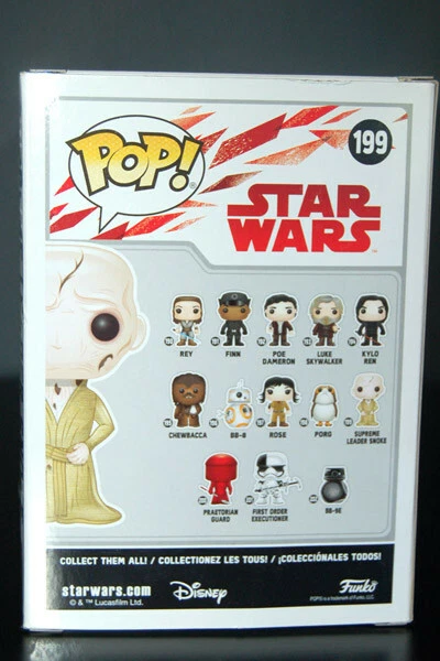 Star Wars Episode VIII POP! Supreme Leader Snoke 9 cm - Photo 2/2