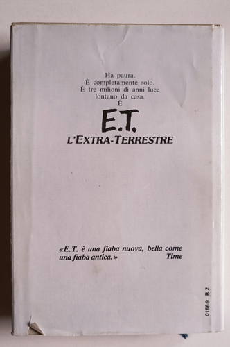E.T. L'EXTRA-TERRESTRE, Kotzwinkle su sceneggiatura MATHISON, Euroclub 1983. - Picture 2 of 4