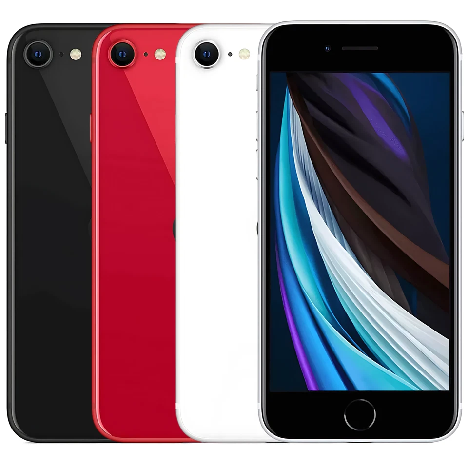 APPLE iPHONE SE 2020 (2nd Gen) 64 128 256 GB - FACTORY UNLOCKED GOOD REFURBISHED - Image 4 of 4