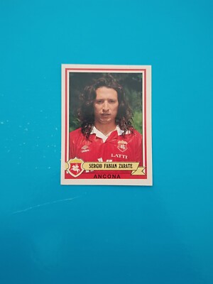 1992/93 Panini Footballers New N 48 Sergio Fabian Zarate Ancona Figure