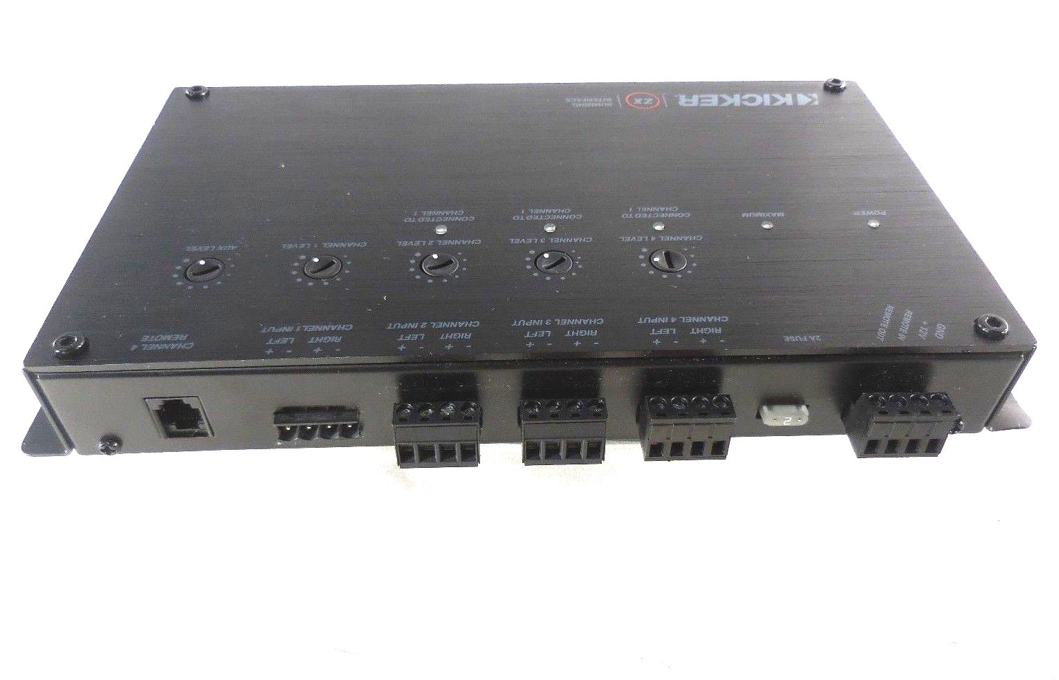 KICKER ZXSUM8 LineOut Converter For Most Vehicles UNTESTED! NO RETURN