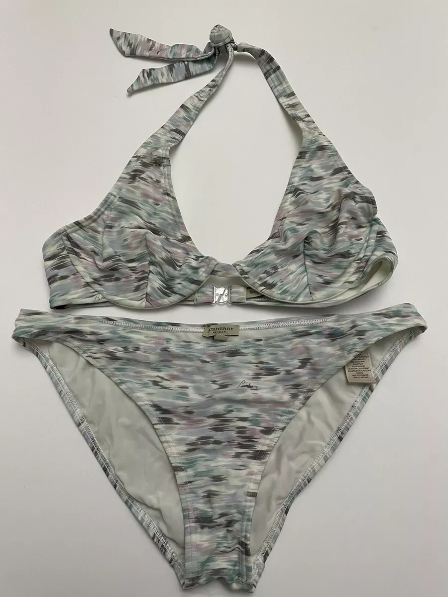 Burberry swimsuit grey cheap