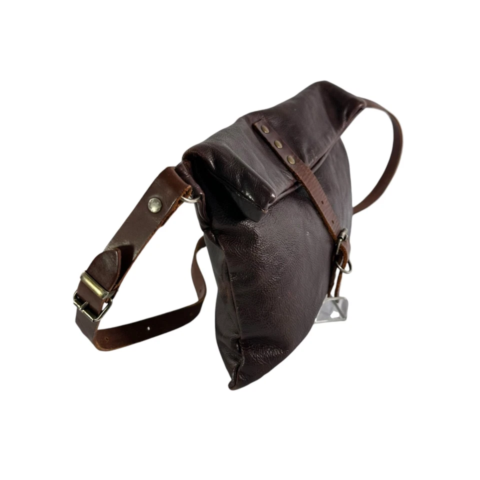 Genuine MIMI Leather Brown Shoulder Bag Purse Made In London - Image 2 of 4