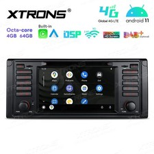 Autoradio Android 11 4/64gb Stereo BMW E39 1995-2003 CarPlay Comandi Volante - Miniatura 5