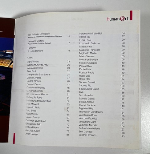 lotto di 3 cataloghi: LORENZO VIANI - HUMAN@ART - UGO GUIDI - Picture 8 of 8