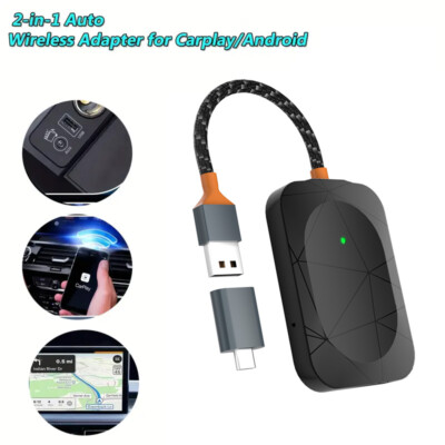Wireless CarPlay AI box Android Auto Adapter for Acura TLX 2018