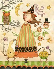 Ghoul Friends 36in x 43in Halloween Panel Windham Fabrics