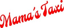 Aufkleber "Mama´s Taxi" Auto Kombi Familie Mutti Sticker 20cm
