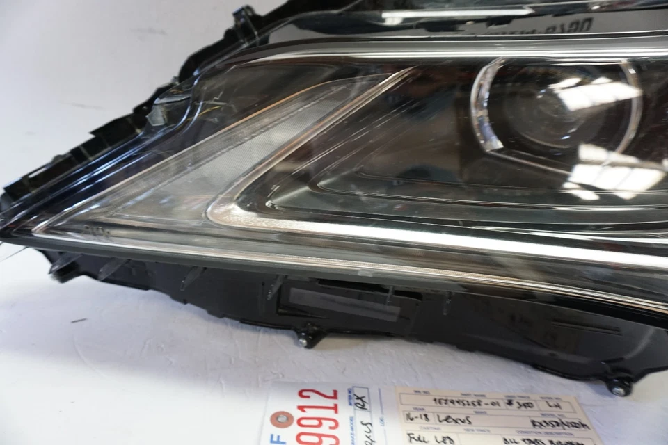 lengüetas rotas 2016-2018 LEXUS RX350 RX450h conductor faro led completo fabricante de equipos originales UF99912 Foto 3 de 4