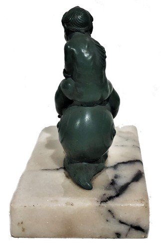 Austrian Jugendstil Vienna Bronze Sculptural Paperweight by Carl Fiala, ca. 1910 - Picture 5 of 12