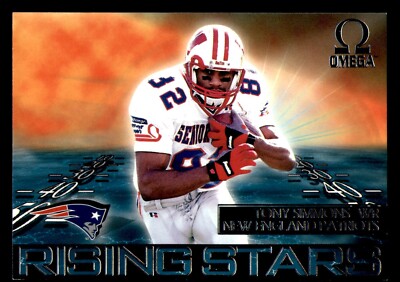 1998 Pacific Omega Rising Stars #19 Tony Simmons