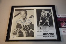 Gordie Howe Signed Inscribed 8x10 Photo Detroit Red Wings Hockey HOF JSA COA