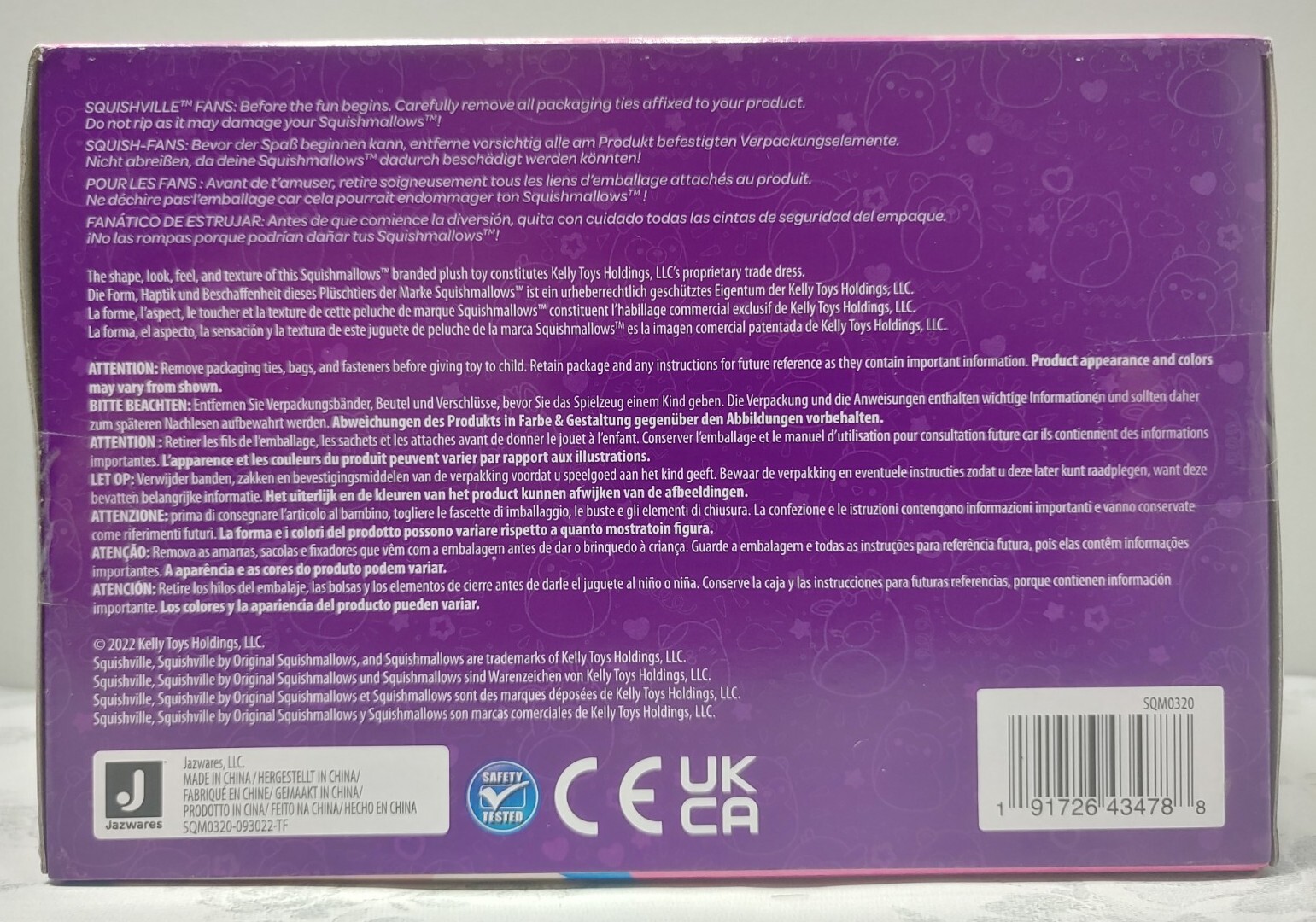 BNIB SQUISHMALLOWS SQUISHVILLE Sweet Snacks PLAYSET! 2" Piper Penguin