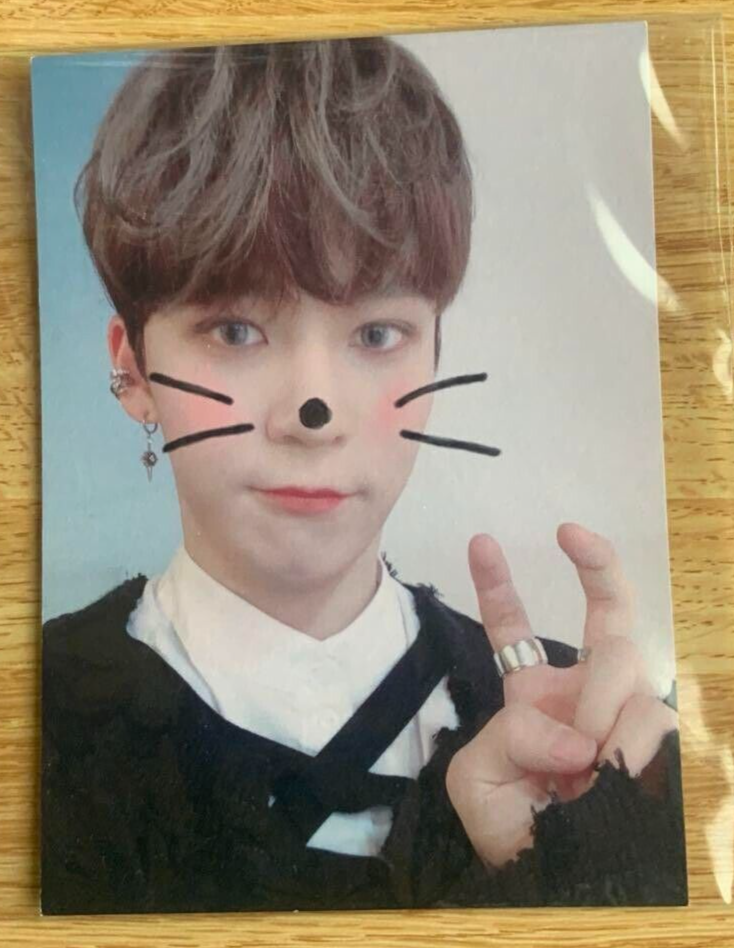 タレントカード ATEEZ 1st SEOUL Concert postcard YUNHO ATEEZ YUNHO [THE WORLD EP.1 : MOVEMENT] Official Photocard, Apple