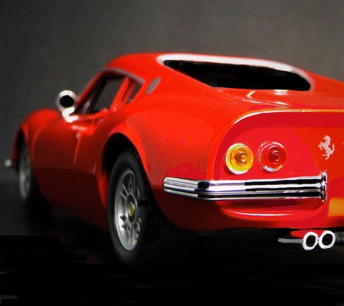 Ferrari Race Car 1:24Custom Built Metal 18 Model 12 Vintage Classic - Picture 9 of 12