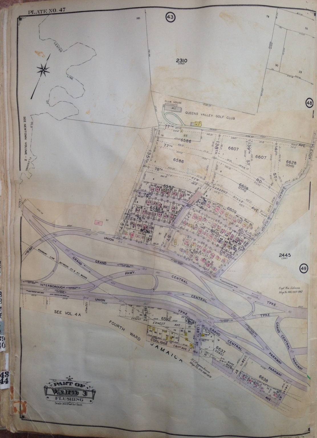 ORIGINAL 1926 BELCHER HYDE ELECTCHESTER POMONOK HOUSES FLUSHING QUEENS