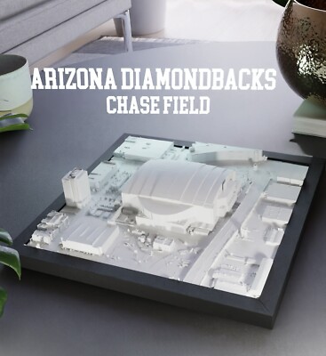 Arizona Diamondbacks Chase Field Stadium Replica Model MLB 8”x 8 ...