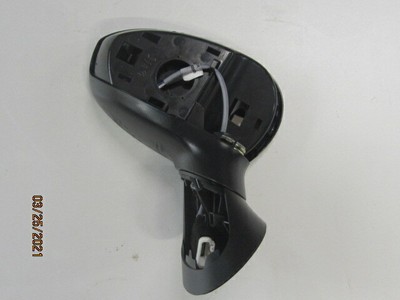 2008) Mk1 Fiat 500 Door Wing Mirror RH OS Driver Side Black 