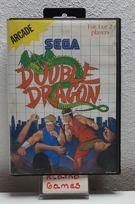 DOUBLE DRAGON - Sega Master System Spiel OVP     B2870