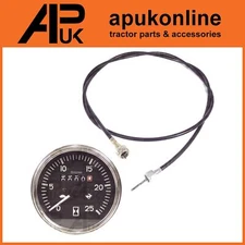 Tachometer & Cable KPH CW Tractometer for Massey Ferguson 298 592 595 Tractor