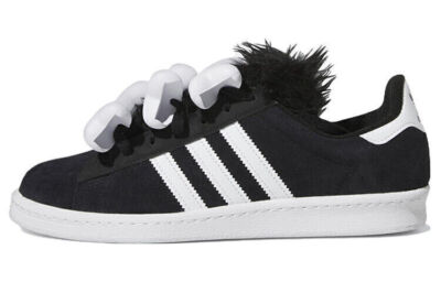 Size Jeremy Scott x Adidas Campus 80s Bones Black for sale
