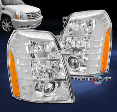 Right Passenger Side HID/Xenon Projector Headlight For 2007-2014 Cadillac Escalade - D1S Built-in