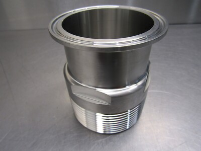 VNE 693-10284 Type 304SS 2.5 Clamp x 2.5 MNPT Adapter EG212.5