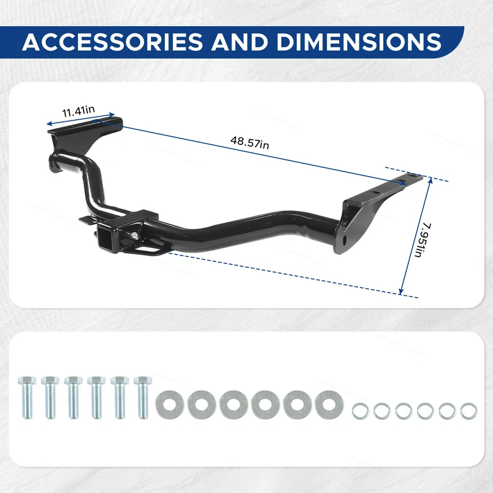 Class 3 Trailer Hitch For 13-21 Nissan Pathfinder 14-21 Infiniti QX60 2013 JX35 Foto 4 de 4