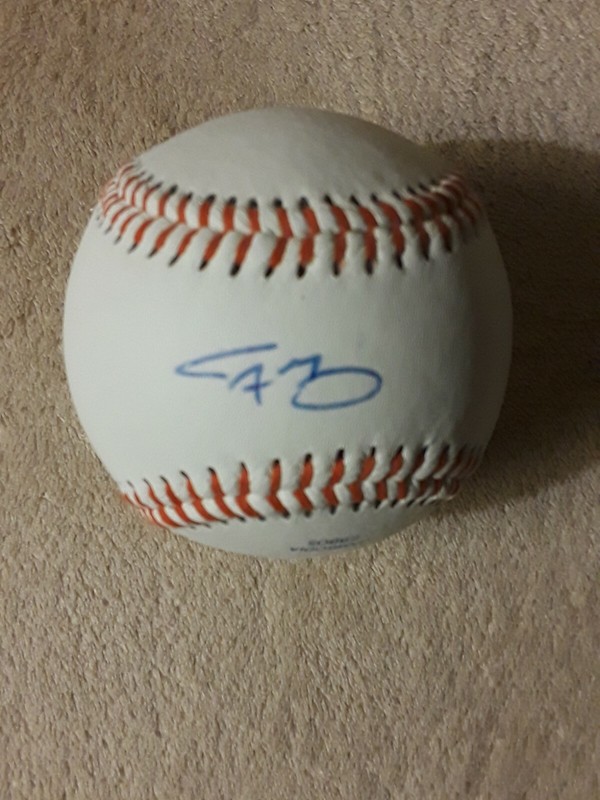 Triston McKenzie MLB Cleveland Guardians Autographed Signed Rawlings Baseball