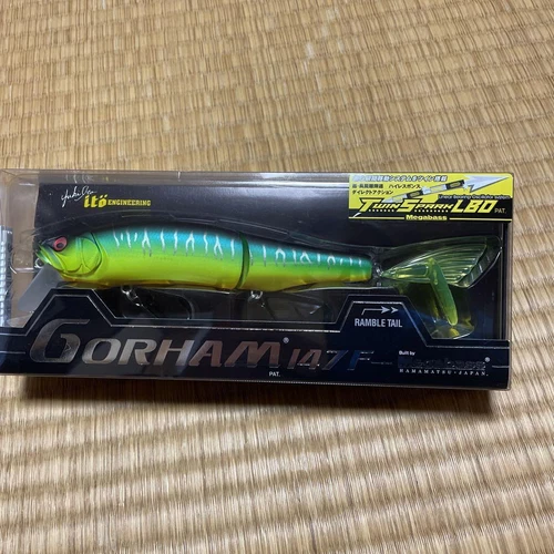Megabass Gorham 147F Matt Tiger Fishing Lures JAPAN NEW Japan Import