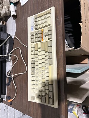 Vintage Mechanical Keyboard By NEC KB-6923
