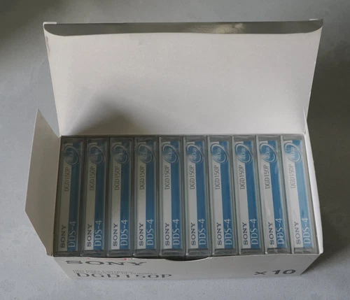 SONY DGD150P DDS-4 DATA CARTRIDGE 20GB/40GB - PACK OF TEN(10) - SEALED CONDITION