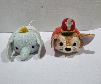 Lot Of 2 Disney TSUM TSUM plush Dumbo & Timothy Mouse