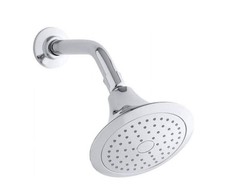 KOHLER Forte 5.5 in. Wall Mount Fixed Shower Head POLISHED CHROME 10282-CP