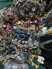23lb + Lot Broken Mismatched Costume Jewelry Parts Repair Crafts Necklace Coro