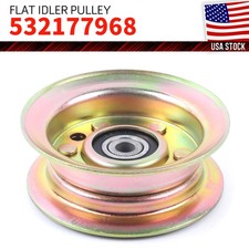 OEM Flat Idler Pulley For Craftsman Husqvarna Lawn Tractor 2005-2020 42in Deck