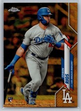2020 topps chrome baseball edwin rios gold wave refractor rc 49/50 #95