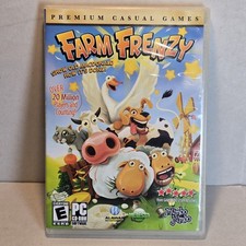 Farm Frenzy PC CD-ROM, 2008 Casual Time Management Game - Very Good Condition
