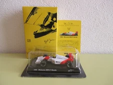 Kyosho 1/64 Ayrton Senna Minicar Collection McLaren MP4/7 Honda 1992 #1