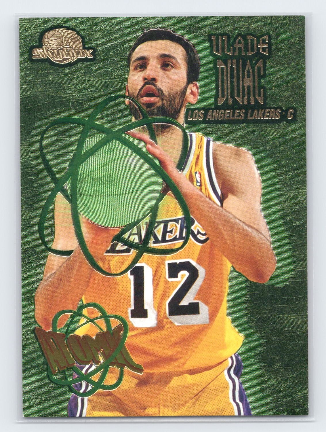 1995-96 SkyBox Premium #A4 Vlade Divac Atomic