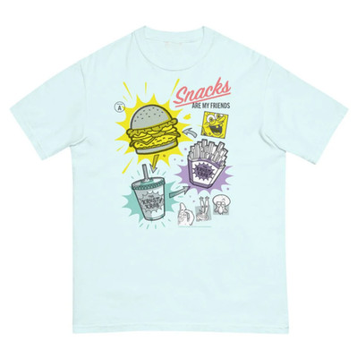 Spongebob Squarepants Snacks Are My Friends T-Shirt