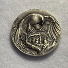 Wittnauer Mint Longines Symphonette Sterling Bald Eagle Silver Medal 36.3g