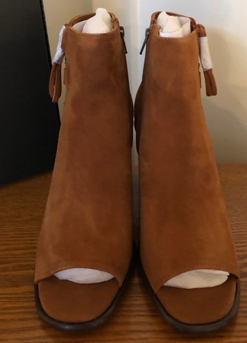 NEW Frye Boots Bootie 8B 8 Nutmeg Brown Amy Side Ghillie Leather Lace Up Detail - Picture 2 of 4