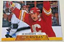 2021 Upper Deck NHL Hockey UD Canvas #C248 Joe Nieuwendyk Trading Card Flames