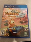 PS4 Playstation Garfield : Kart Furious Racing  game ( free ship in Canada )