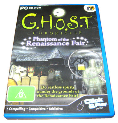 Ghost Chronicles: Phantom of the Renaissance Fair - PC Game - VGC