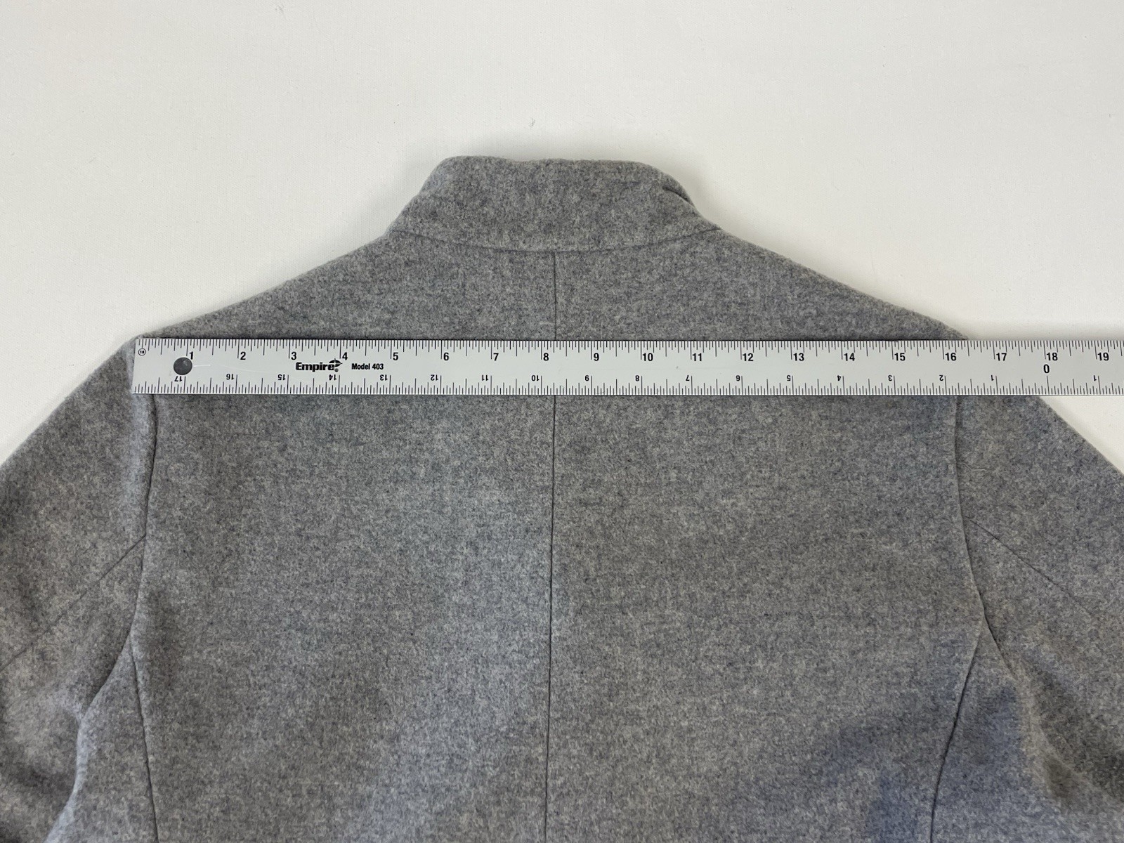 Pendleton 100% Virgin Wool Swing Coat Jacket Gray… - image 8