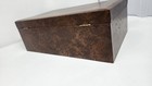 Vintage Mele Jewelry Box 3 Tier Brown with Gold Velvet Lined  — photo 5
